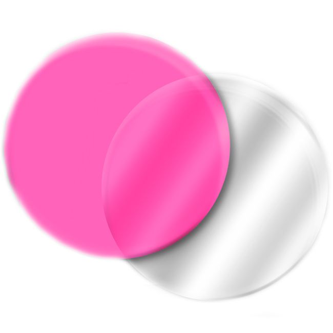 Гель-лак GO Active Glass Effect №10 (напівпрозорий рожевий, вітражний) 10 мл
