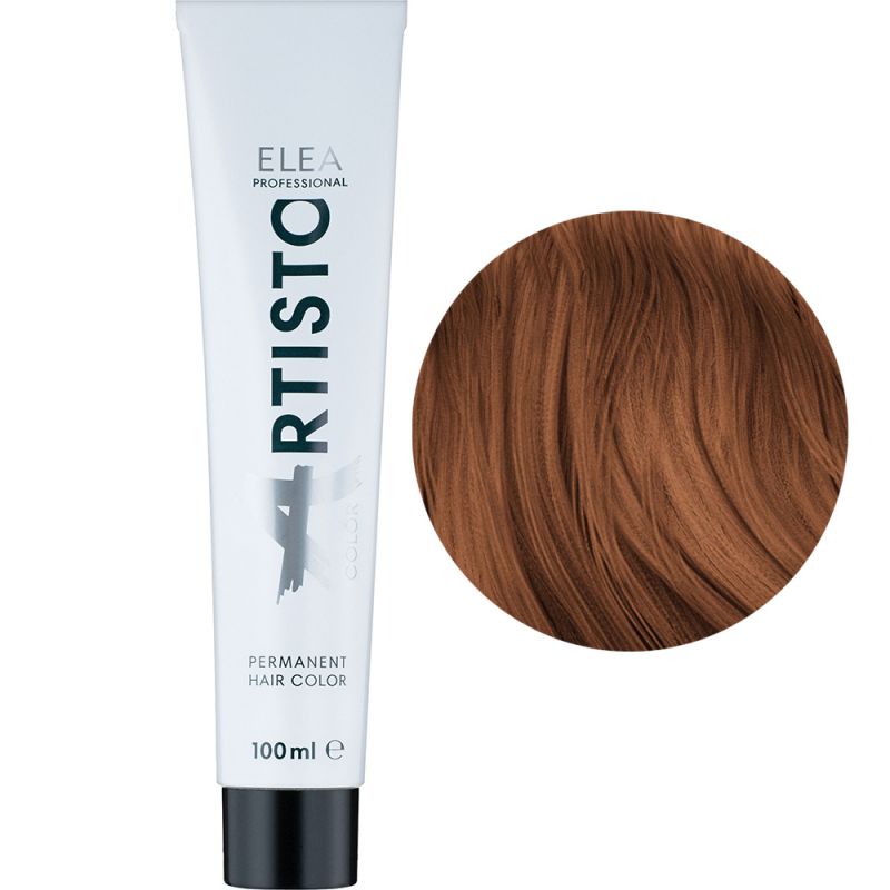 Крем-фарба для волосся Elea Professional Artisto Color 7.74 (коричневий мідно-русявий) 100 мл