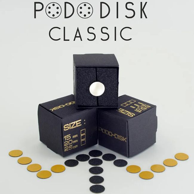 Сменные файлы для педикюрного диска AS Pilochki Podo-Disk 20 мм (100 грит, 50 штук)