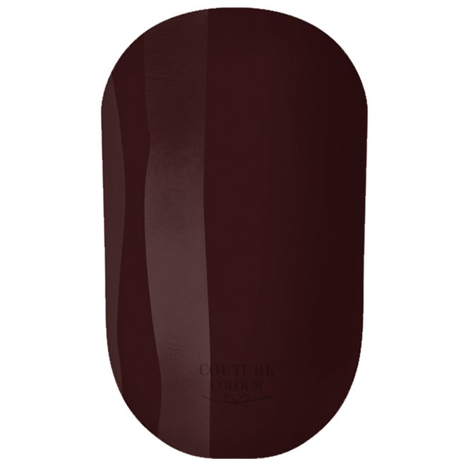 Гель-лак Couture Colour LE №18 (шоколадно-бордовый, эмаль) 9 мл
