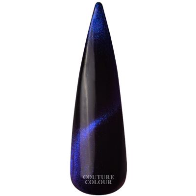 Гель-лак Couture Colour Galaxy Touch №05 (мерцающий синий, кошачий глаз) 9 мл