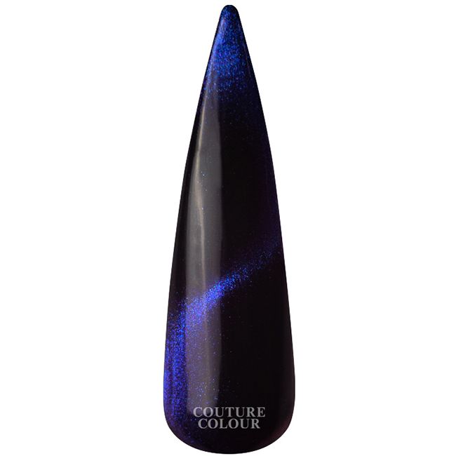 Гель-лак Couture Colour Galaxy Touch №05 (мерцающий синий, кошачий глаз) 9 мл