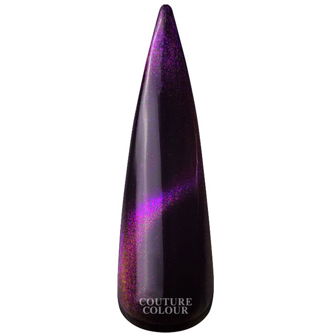 Гель-лак Couture Colour Galaxy Touch №06 (фиолетово-розовый, кошачий глаз) 9 мл
