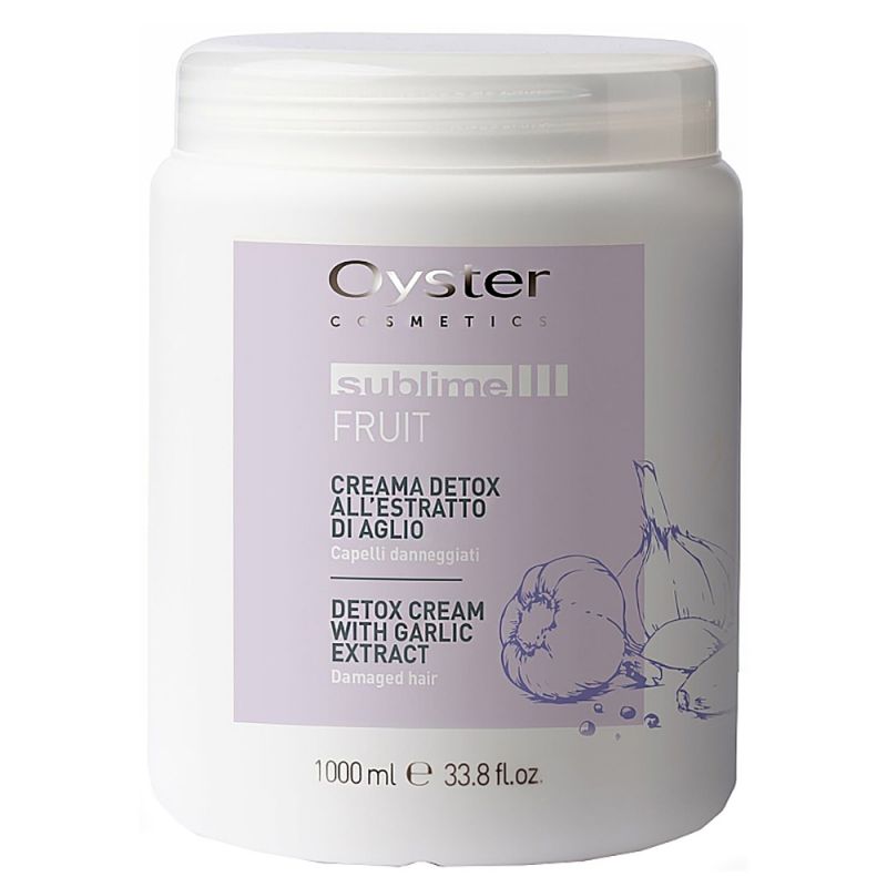 Маска для волосся Oyster Sublime Fruit Detox Cream With Garlic Extract 1000 мл