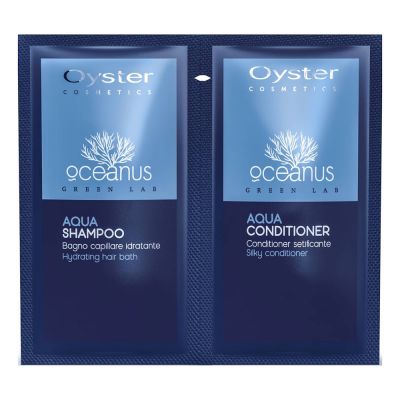 Набір пробників Oyster Oceanus Aqua Shampoo & Conditioner (шампунь, кондиціонер) 2x15 мл