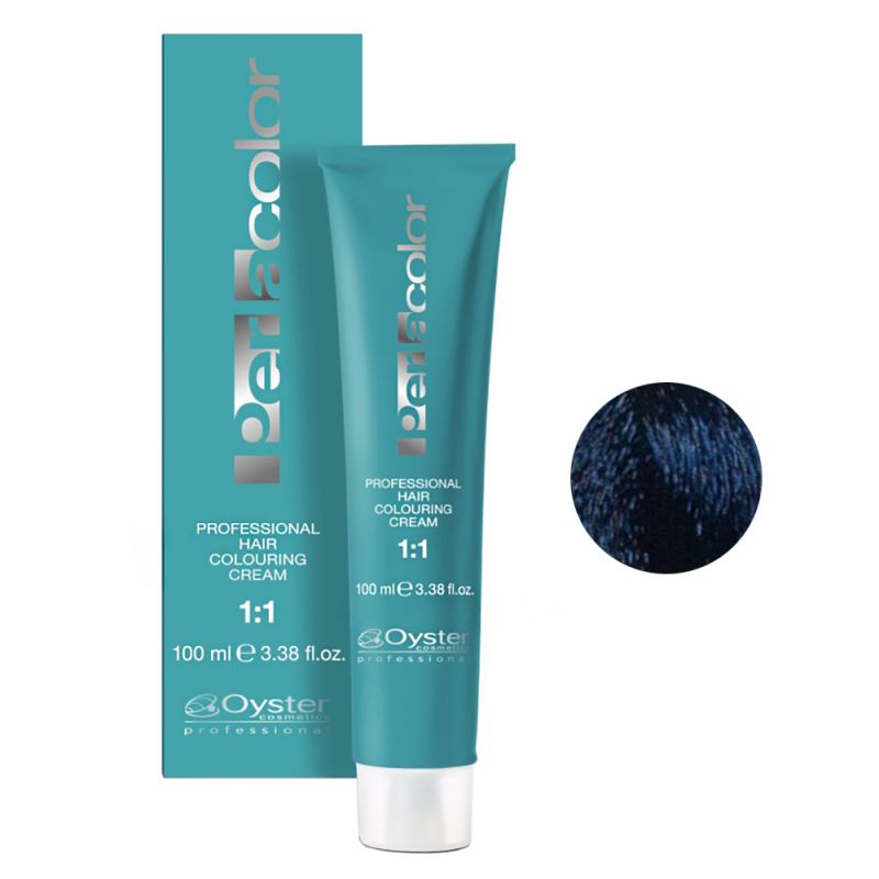 Крем-краска для волос Oyster Perlacolor 1/1 (сине-черный) 100 мл