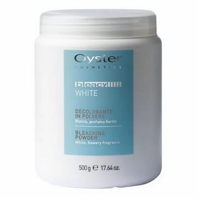 Пудра осветляющая для волос Oyster Bleaching Powder White (белая) 500 г