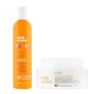 Набір для волосся Milk Shake Moisture Plus Hair Shampoo 300 мл + Argan Deep Treatment 200 мл