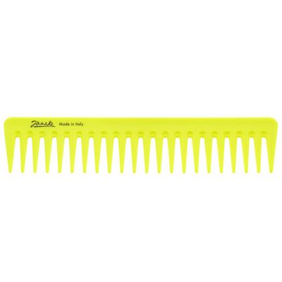 Гребінь для волосся Janeke Supercomb 81871YFL Yellow Fluo