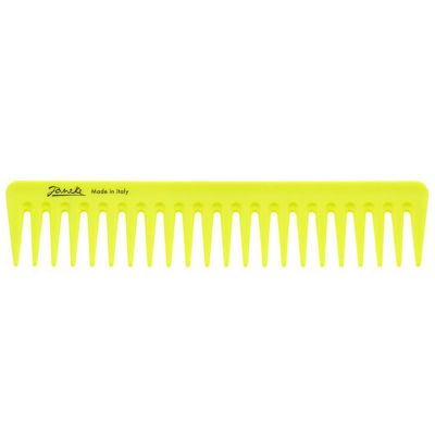 Гребень для волос Janeke Supercomb 81871YFL Yellow Fluo