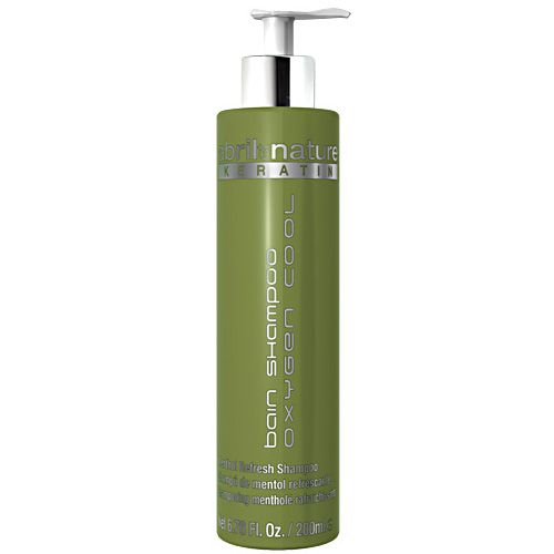Шампунь с ментолом для чувствительных волос Abril et Nature Bain Shampoo Oxygen Cool 200 мл