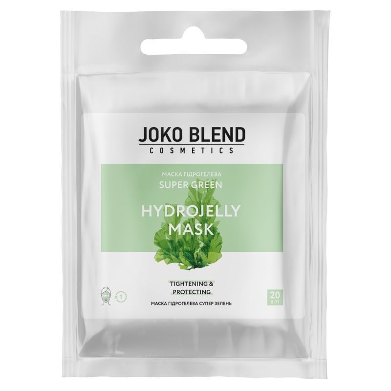 Маска гидрогелевая для лица Joko Blend Super Green Hydrojelly Mask 20 г