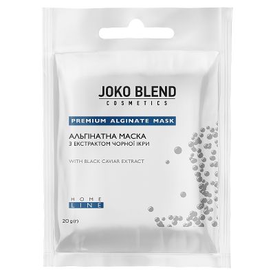 Альгінатна маска із екстрактом чорної ікри Joko Blend Premium Alginate Mask 20 г