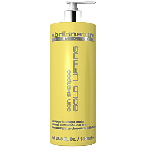 Шампунь для вьющихся волос Abril et Nature Gold Lifting Bain Shampoo 1000 мл