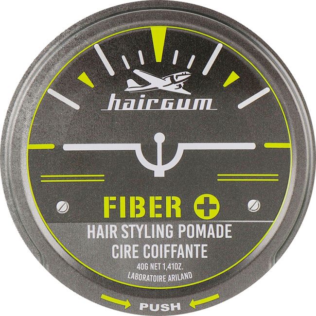 Помада для стайлинга на водной основе Hairgum Fiber+ Hair Styling Pomade 40 г