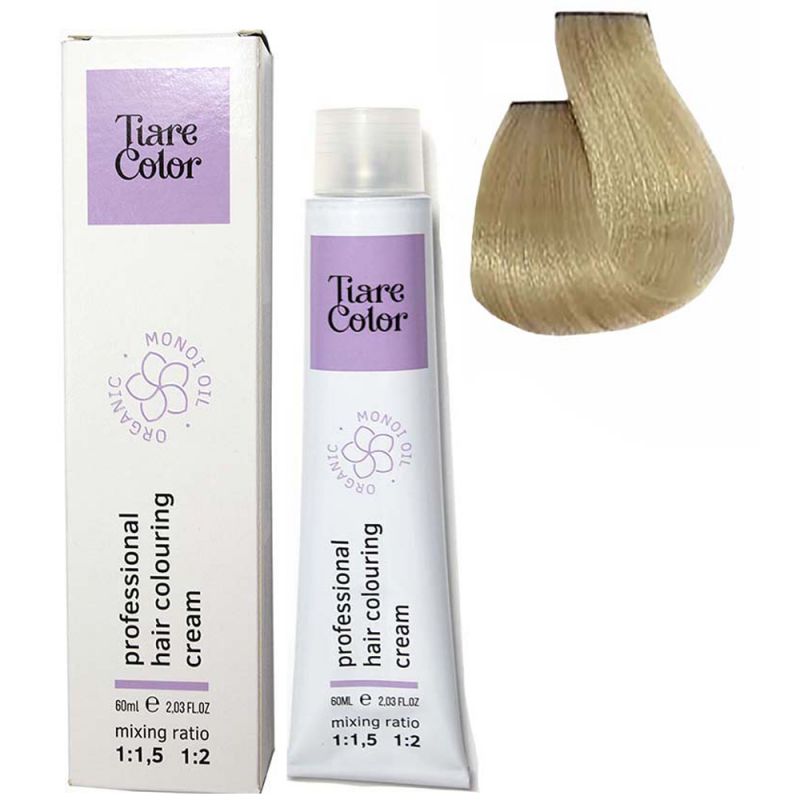 Крем-краска для волос Tiare Color 903 (суперосветляющий блондин экстрасветлый золотистый) 60 мл