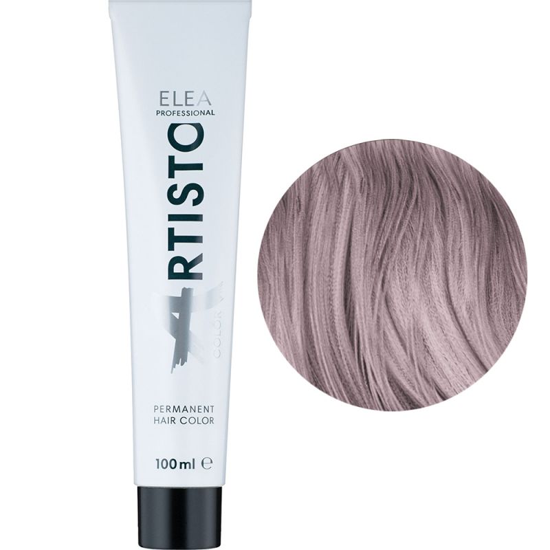 Крем-фарба для волосся Elea Professional Artisto Color 9.21 (блондин фіолетово-попелястий) 100 мл