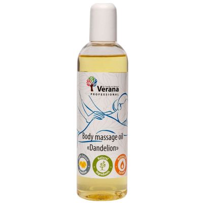 Массажное масло Verana Professional Body Massage Oil (одуванчик) 100 мл