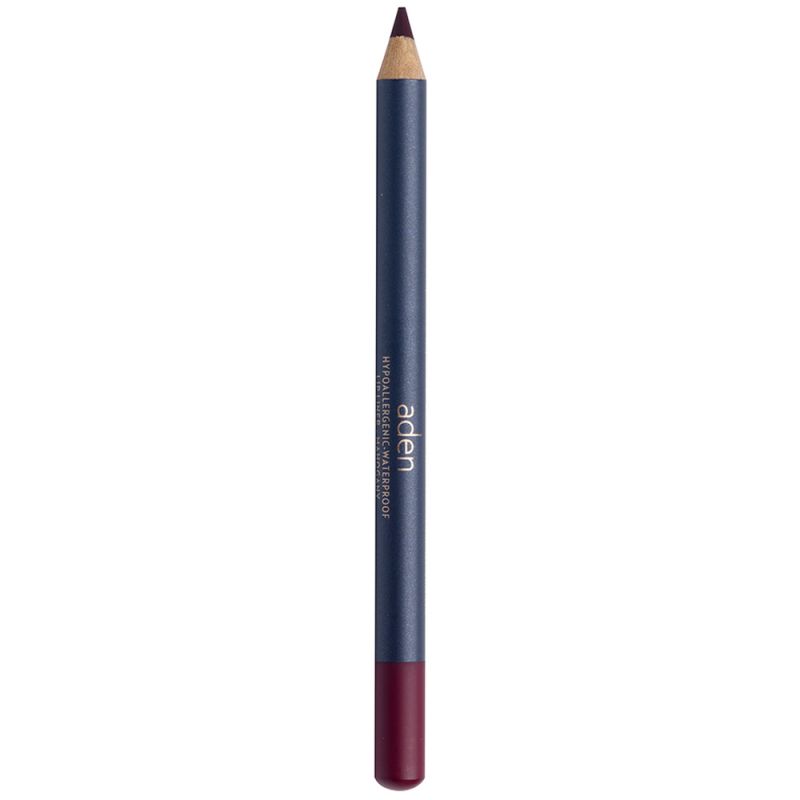 Карандаш для губ матовый Aden Lipliner Pencil Mahagony №52 (темный красно-коричневый)