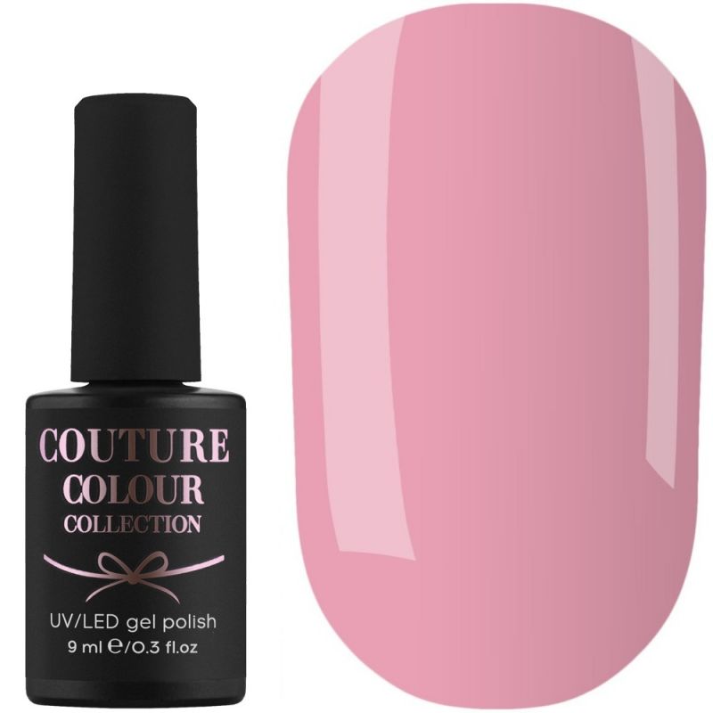 Гель-лак Couture Colour №003 (рожевий, емаль) 9 мл