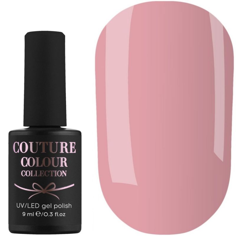 Гель-лак Couture Colour №016 (персиково-розовый, эмаль) 9 мл