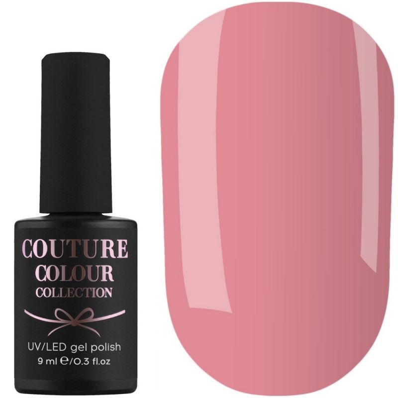 Гель-лак Couture Colour №017 (рожева гвоздика, емаль) 9 мл