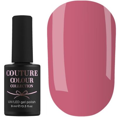 Гель-лак Couture Colour №018 (приглушенный розово-коралловый, эмаль) 9 мл