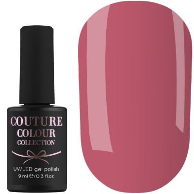 Гель-лак Couture Colour №020 (красно-коралловый, эмаль) 9 мл