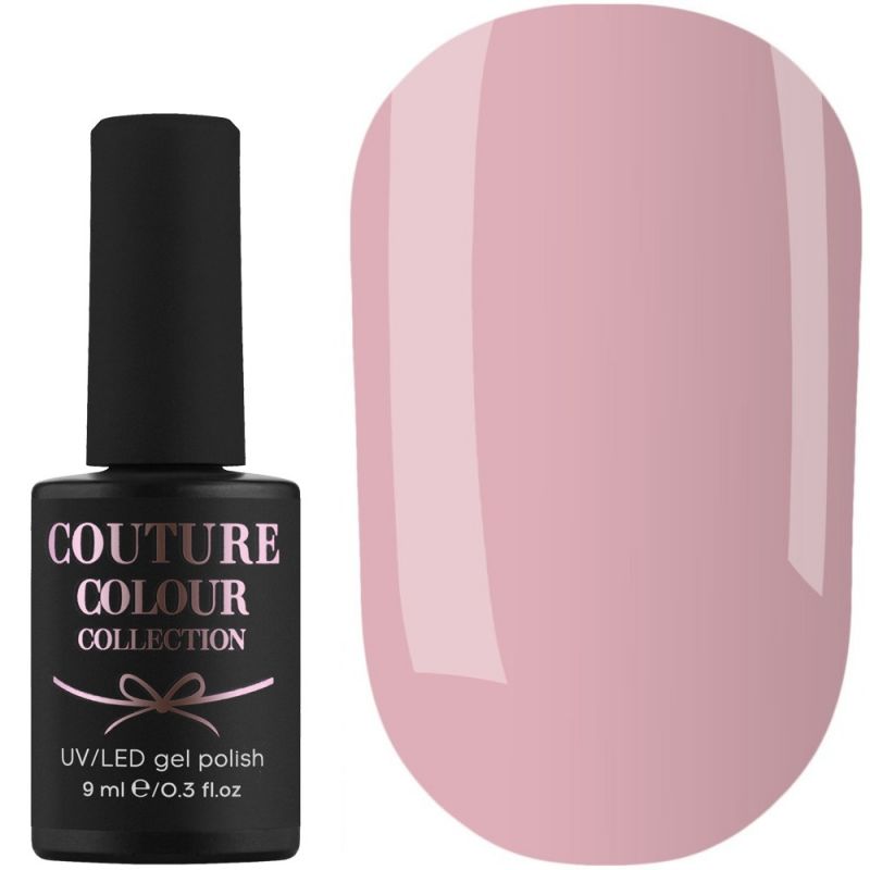 Гель-лак Couture Colour №022 (темно-рожевий, емаль) 9 мл