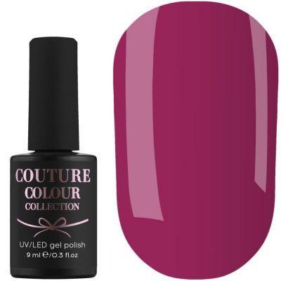 Гель-лак Couture Colour №024 (темно-малиновый, эмаль) 9 мл