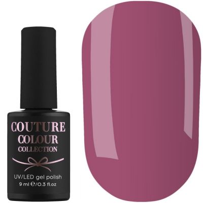 Гель-лак Couture Colour №026 (розово-красный, эмаль) 9 мл