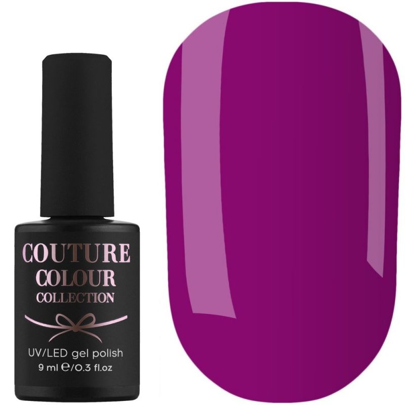 Гель-лак Couture Colour №027 (фіолетовий, емаль) 9 мл