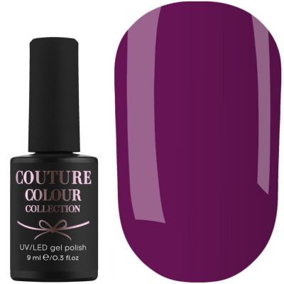 Гель-лак Couture Colour №032 (баклажановый, эмаль) 9 мл