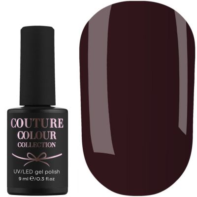 Гель-лак Couture Colour №037 (коричневый, эмаль) 9 мл