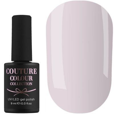 Гель-лак Couture Colour №041 (белый с розово-фиолетовым отливом, эмаль) 9 мл