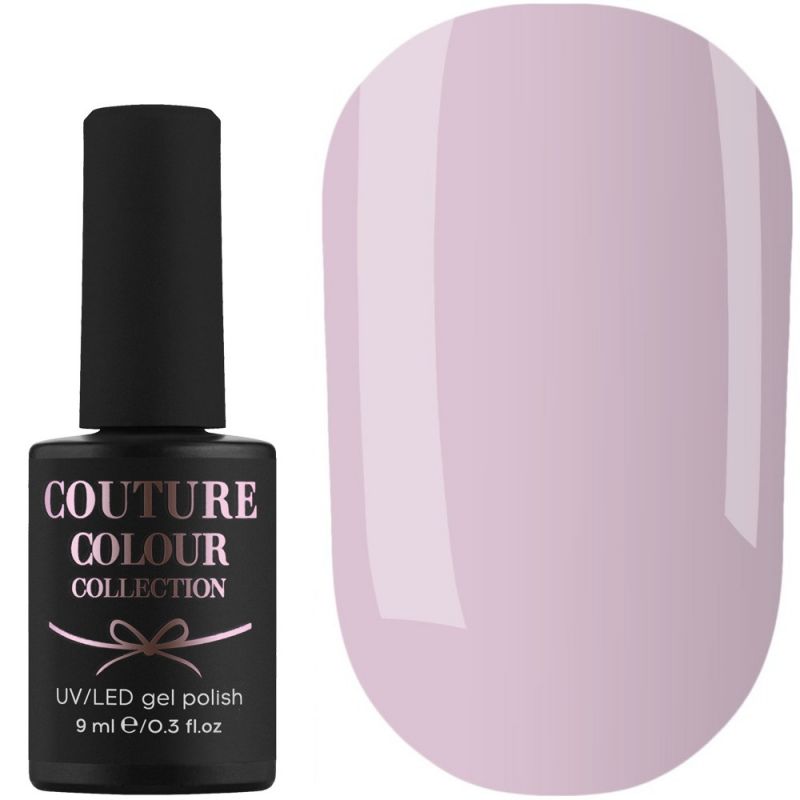Гель-лак Couture Colour №043 (светлый фиолетово-розовый, эмаль) 9 мл