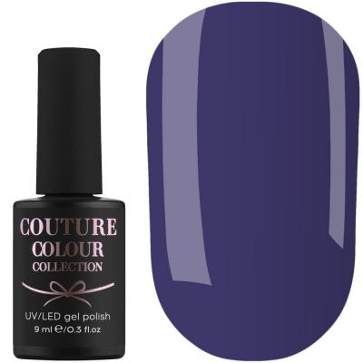 Гель-лак Couture Colour №049 (сине-фиолетовый, эмаль) 9 мл