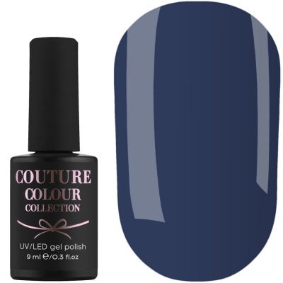 Гель-лак Couture Colour №051 (серо-синий, эмаль) 9 мл