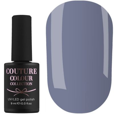 Гель-лак Couture Colour №053 (приглушенный серо-голубой) 9 мл