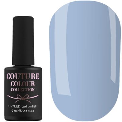 Гель-лак Couture Colour №054 (нежно-голубой, эмаль) 9 мл