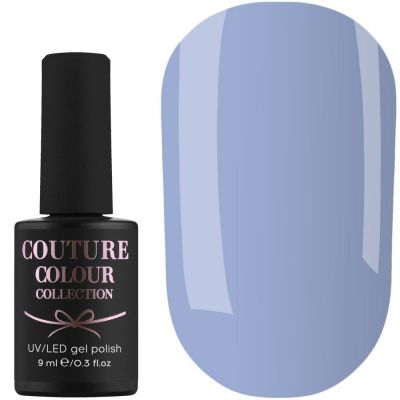 Гель-лак Couture Colour №055 (приглушенный голубой, эмаль) 9 мл