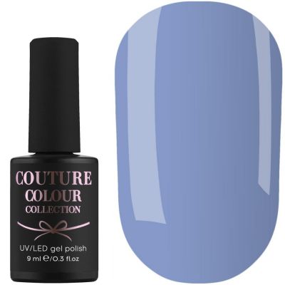 Гель-лак Couture Colour №056 (небесный голубой, эмаль) 9 мл