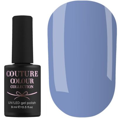 Гель-лак Couture Colour №057 (бледно-васильковый, эмаль) 9 мл