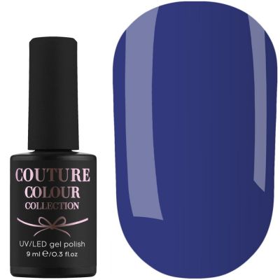 Гель-лак Couture Colour №059 (темно-синий, эмаль) 9 мл