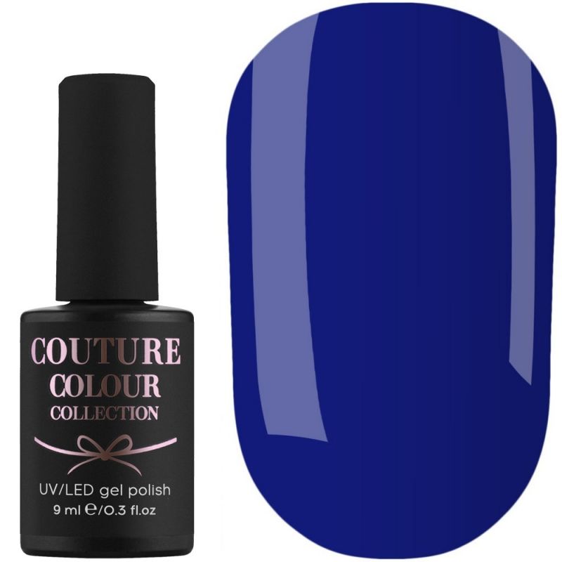 Гель-лак Couture Colour №060 (синій, емаль) 9 мл