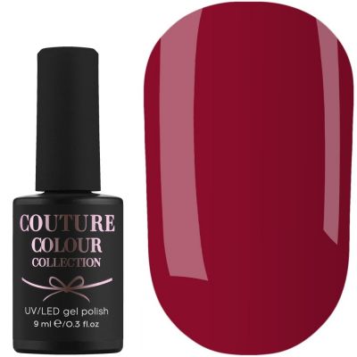 Гель-лак Couture Colour №069 (винный, эмаль) 9 мл