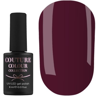 Гель-лак Couture Colour №074 (марсала, эмаль) 9 мл