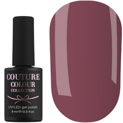 Гель-лак Couture Colour №078 (розово-коричневый, эмаль) 9 мл