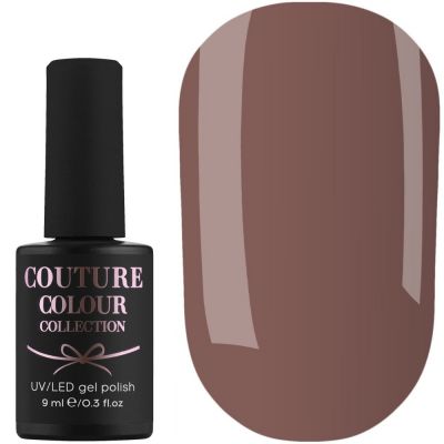 Гель-лак Couture Colour №080 (светло-коричневый, эмаль) 9 мл