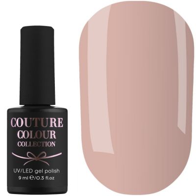 Гель-лак Couture Colour №082 (розово-бежевый, эмаль) 9 мл